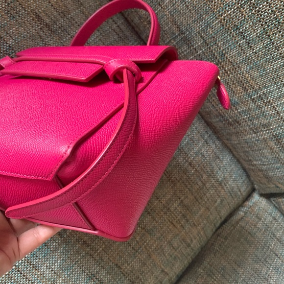 Sold x Celine nano belt bag - Raspberry - Picture 9 of 16